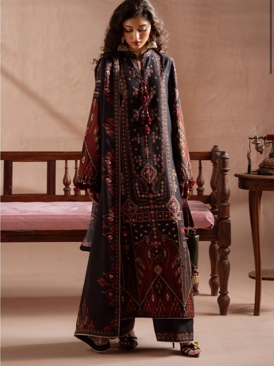 Saira Rizwan Other - Pakistani clothes- Saira Rizwan 3 piece silk outfit